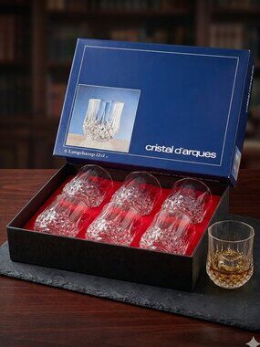 Cristal d'Arques Longchamp Vintage Crystal Glasses